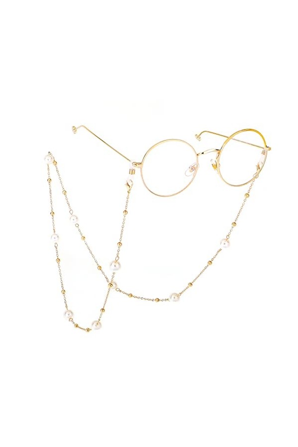 Gyrosphere Chaînes Sangle de Lunettes for Femmes Cordon élégant Porte-Lunettes Chaînes