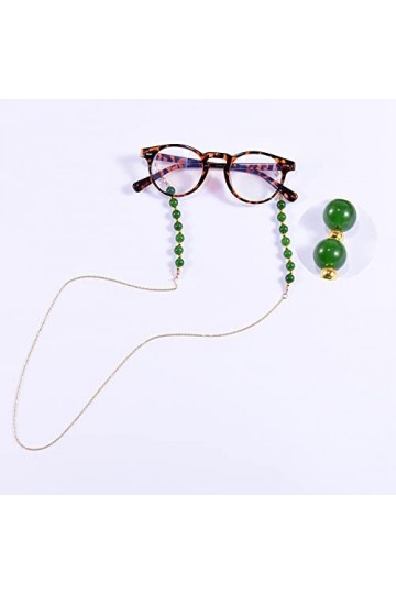 Chaînes À Lunettes Chaîne De Lunettes Unique pour Femmes 8Mm Lunettes De Lecture Lunettes De Soleil Cou Chaîne Porte-Cordon 2