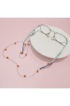 Chaînes À Lunettes Chaînes De Masquage De Lunettes De Soleil Chaînes De Masque Chaîne De Lunettes De Cerise pour Les Femmes L