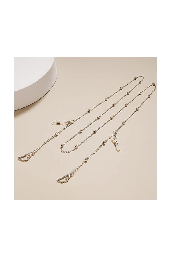 Mode Pendentif Lunettes Chaînes Étoiles Lunettes Lunettes De Soleil Lunettes Chaîne En Métal Titulaire Cordon Lanière Collier