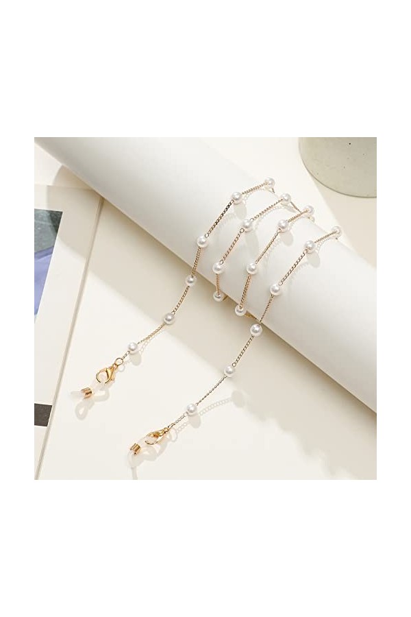 Lunettes Chaîne Coquille Fleur Chaîne Pour Lunettes Masque Chaîne Longe Lunettes De Soleil Accessoires,06