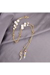 Bijoux De Mode Imitation Perle Verre Cristal Perle Masqué Lunettes De Soleil Lunettes Chaîne Lunettes Lunettes Longes,18