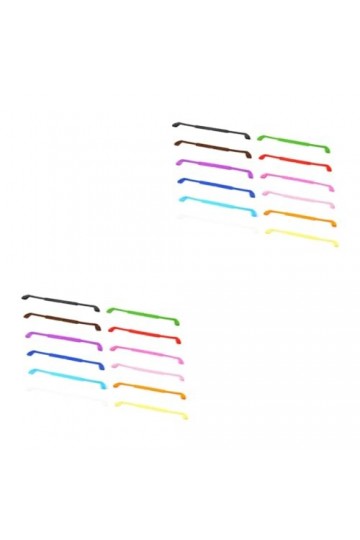 Hemobllo 24 Pcs Support De Lunettes En Silicone Cordon De Lunettes Support De Cordon De Lunettes En Silicone Support De Lunet