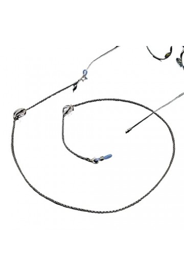 HOOENG Chaînes de Lunettes Longe de Lunettes for Femmes Collier en métal antidérapant en Forme détoile Chaînes de Support él