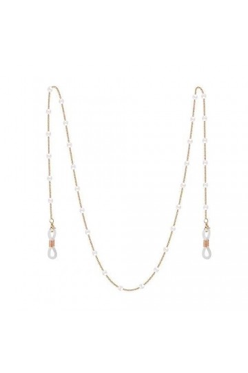 HczIon Chaîne Lunettes 2 Pièces De Chaînes De Lunettes,Chaîne De Perles,Lunettes De Lecture Chaîne Suspendue,Lunettes De Sole