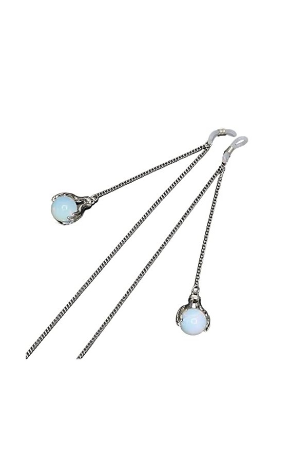 HOOENG Sangle de Lunettes Lunettes chaînes for Femmes Pendentif en Cristal Lunettes de retenue Mode Porte-Lunettes chaînes Lu