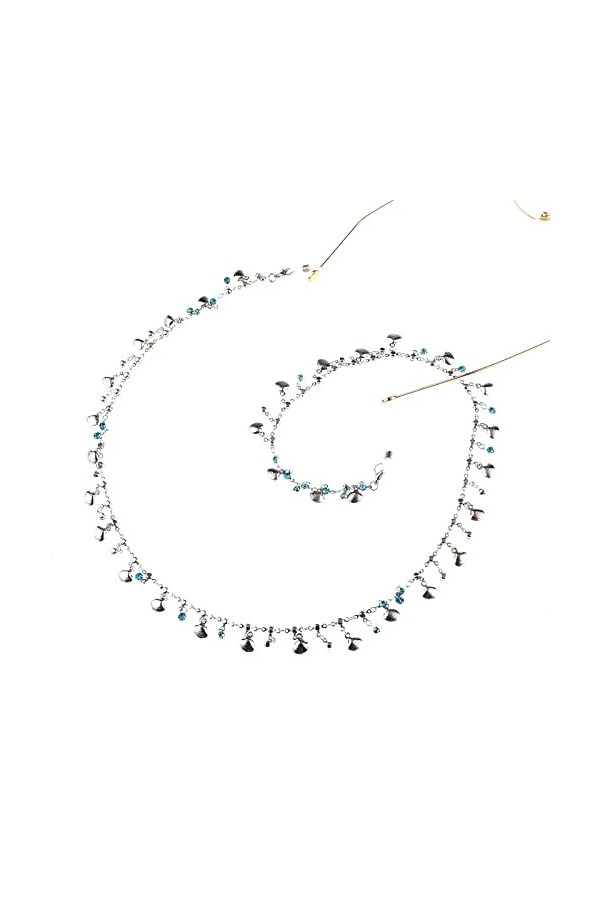 HOOENG Sangle de Lunettes Lunettes lanière for Femmes perlé Double Couche Masque chaînes élégant Lunettes retenue Lunettes ch