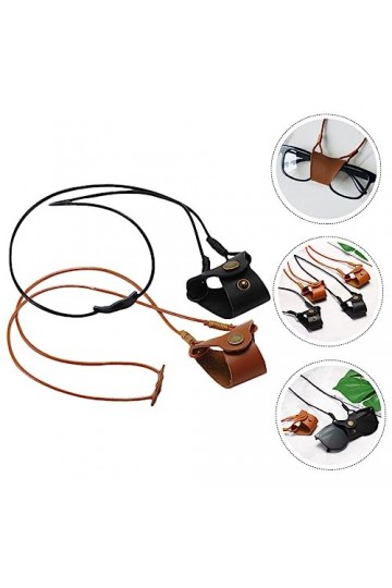 TOVINANNA 2 Pièces Chaîne De Lunettes Sangle De Lunettes Pour Femmes Chaîne De Lunettes Porte-Lunettes Autour Du Cou Porte-Lu