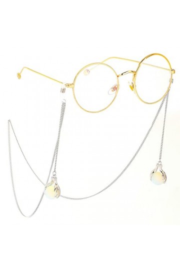 ENLLY Chaînes de Lunettes Longe de Lunettes for Femmes Pendentif en Cristal Retenue de Lunettes Élégantes Bretelles de Lunett