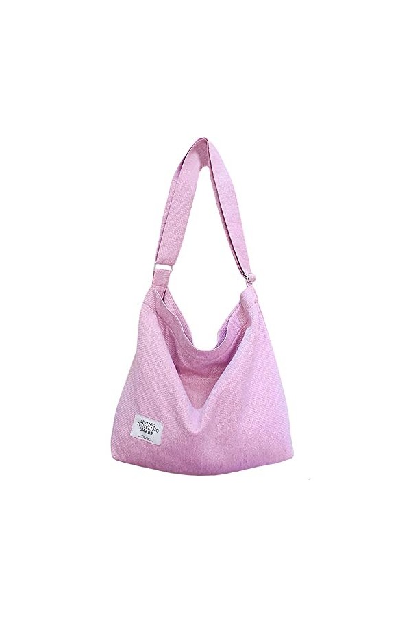 ZhengYue Sac Toile Femme Sac en toile Cabas sac Femmes Sac Fourre Tout Femme Tote Bag Sac Tendance Sac Shopping Femme