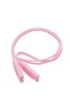 LEFEDA Lot de 10 cordons de lunettes de soleil antidérapants en silicone pour homme et femme, rose, taille unique