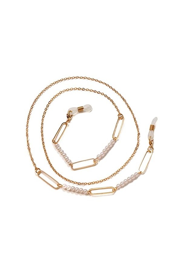 BELLAY Chaînes de Lunettes de Mode for Femmes chaînes de Lunettes de Soleil en Cristal Lunettes Porte-Cordon Lunettes lanière