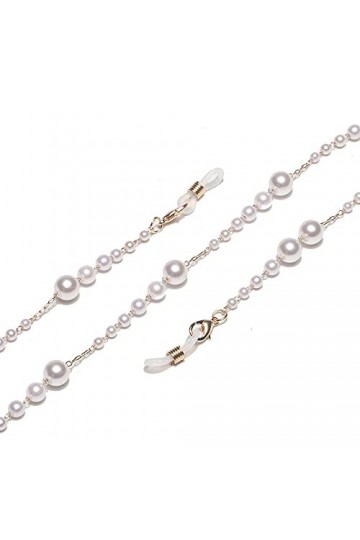 YUNHOME Chaîne De Lunettes Cordon Lunettes Chaine Lunette Gradient À La Main Simple À La Main De Grande Taille Moyenne Et Pet