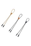 UKCOCO 3 Pièces Lunettes Corde Sport Lunettes Sangle Lunettes De Soleil Lanière Cou Lanière Lunettes Sangle De Cou Porte-Lune