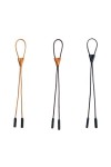 UKCOCO 3 Pièces Lunettes Corde Sport Lunettes Sangle Lunettes De Soleil Lanière Cou Lanière Lunettes Sangle De Cou Porte-Lune