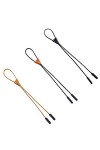 UKCOCO 3 Pièces Lunettes Corde Sport Lunettes Sangle Lunettes De Soleil Lanière Cou Lanière Lunettes Sangle De Cou Porte-Lune