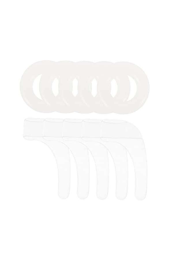 DOITOOL Silicone 200Pcs Ensembles De Montures De Lunettes Clair Lunettes Cadres Confort Lunettes Retenue Lunettes Titulaire L