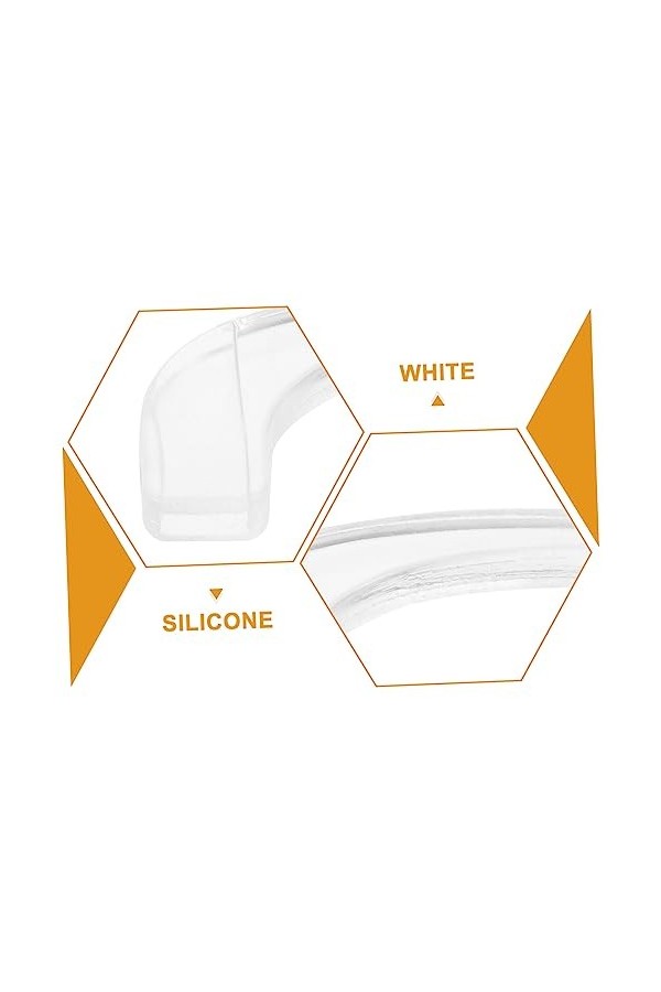 DOITOOL Silicone 200Pcs Ensembles De Montures De Lunettes Clair Lunettes Cadres Confort Lunettes Retenue Lunettes Titulaire L