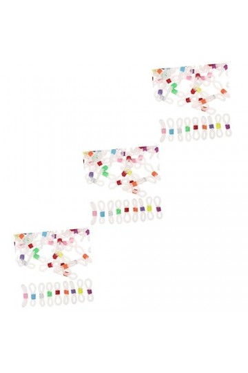 COHEALI 300 Pcs Lunettes Crochet DOreille Connecteur Support De Lunettes De Soleil Support En Verre Lunettes Claires Boucle 
