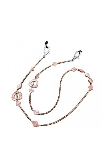 SBTRKT 5 pièces de chaîne de lunettes en alliage, mode moderne, antidérapante et antichute, adaptée aux lunettes de soleil, l