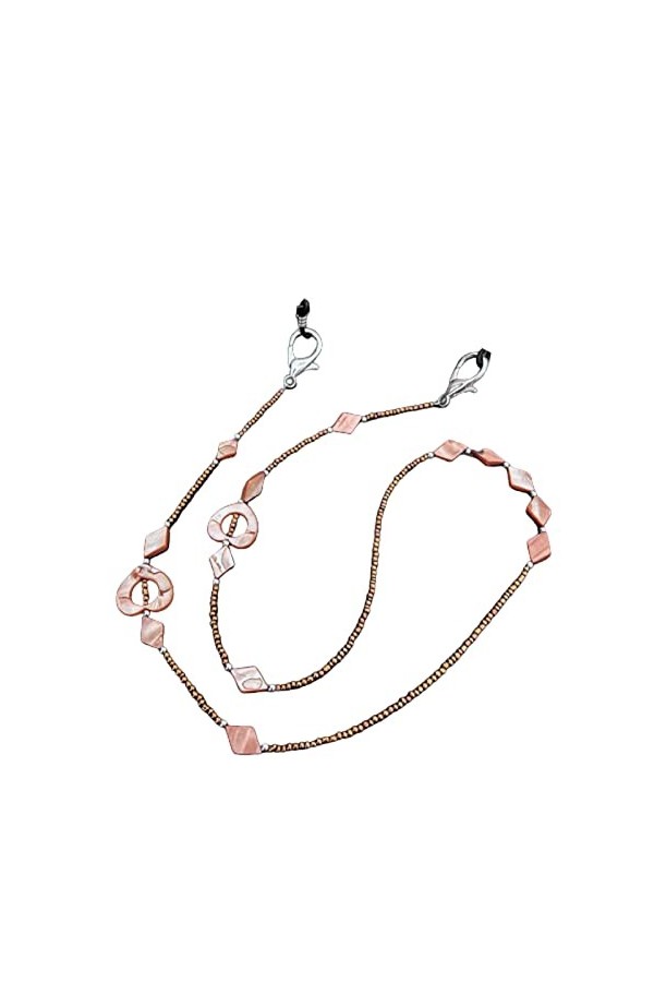 SBTRKT 5 pièces de chaîne de lunettes en alliage, mode moderne, antidérapante et antichute, adaptée aux lunettes de soleil, l