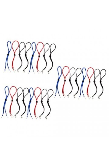 Uonlytech 24 Pièces Des Sports Porte-lunettes Support De Lunettes De Soleil Support De Sangle De Lunettes Chaîne De Lunettes 