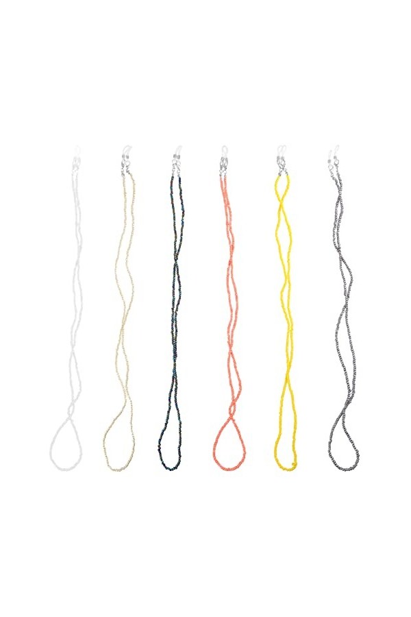 Baluue 12 Pièces Cordon Support De Lunettes De Soleil Corde De Couverture De Visage Porte-lunettes Extension De Couverture Fa