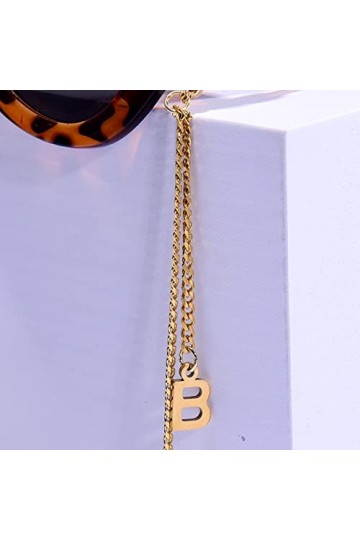 Chaînes À Lunettes Lunettes De Soleil en Acier Inoxydable Chaîne Support Sangle Lanière Mode Lunettes De Lecture Lunettes Fem