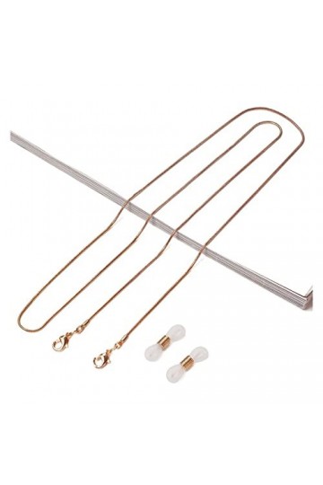 BELLAY Mode Lunettes de Lecture chaîne for Femmes métal Lunettes de Soleil Cordons lanière métal Corde Lunettes Accessoires 