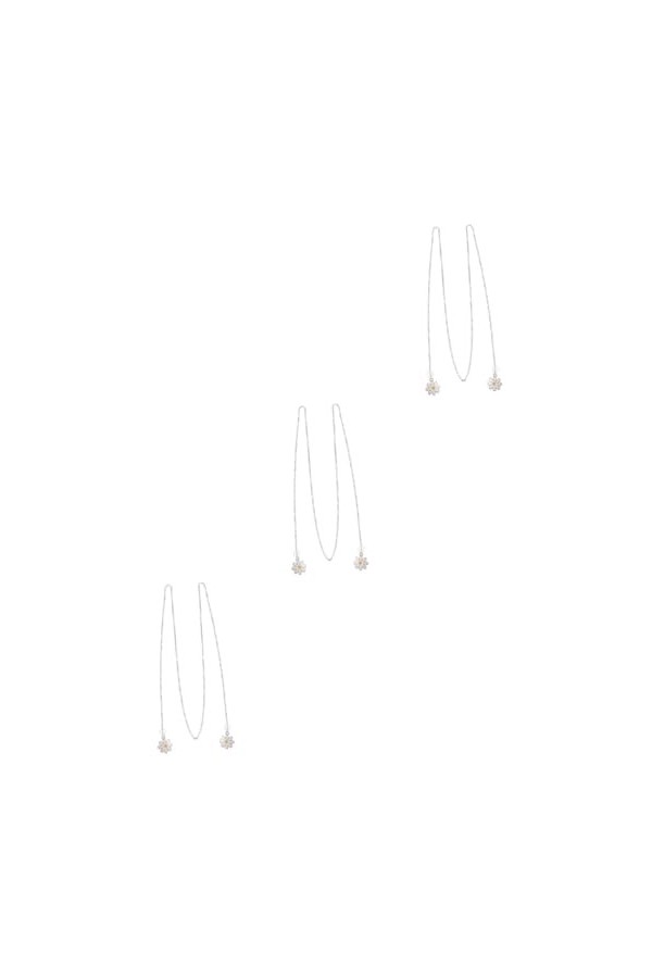 UKCOCO Lot De 3 Cordons De Casque En Forme De Marguerite Décoration Tendance Lunettes De Course Casque Pour Filles Porte-Lune