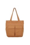 ibalulu Sac Bandoulière, Sac à Main Shopping Femme Grand Format, Cabas Fourre-Tout Porté Epaule Canvas Anse Longue - Shopper 