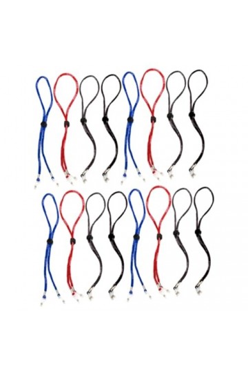 Mikikit 16 Pièces Porte-lunettes De Sport Corde à Lunettes Nexklace Corde De Lunettes De Soleil Des Sports Lunettes Cordes Co