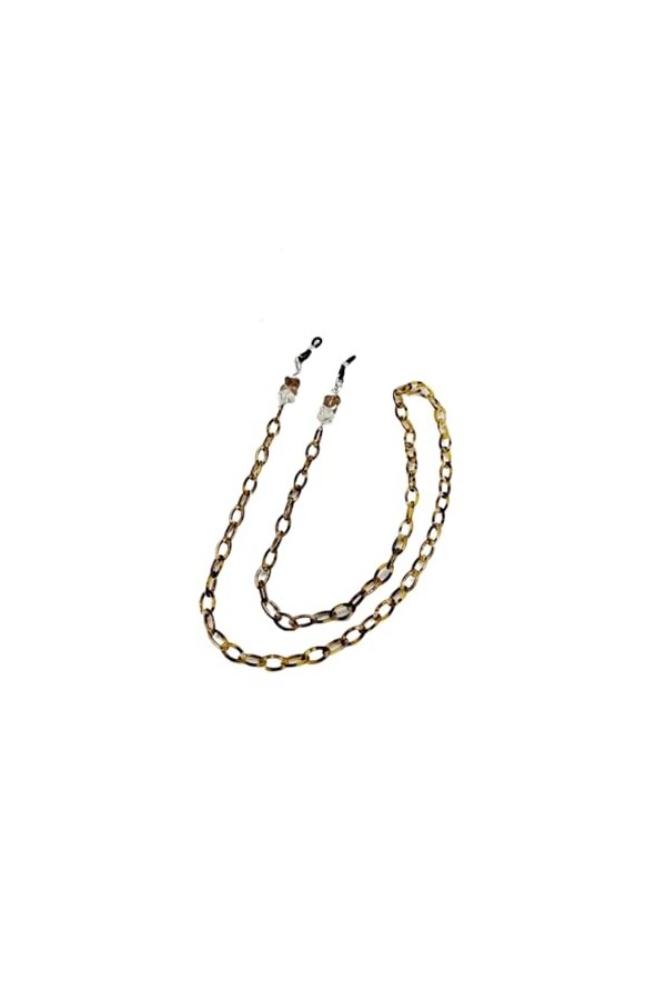 Chaîne De Lunettes 2 Pièces De Résine En Forme De O, Accessoires DOurs, Chaîne De Masque Anti-Perte, Chaîne DÉcouteurs, Cha