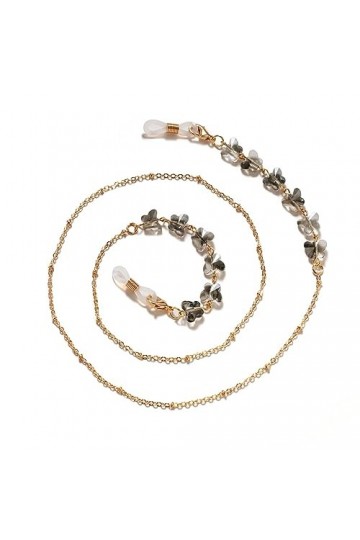 LEFEDA Lot de 2 sangles de lunettes de soleil avec support de lunettes papillon pour lunettes de soleil, A12, taille unique