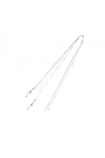 Chaîne De Lunettes 5 Pièces Lunettes Chaîne Masque Lanière Anti-Perte Licou Collier Bijoux, Argent