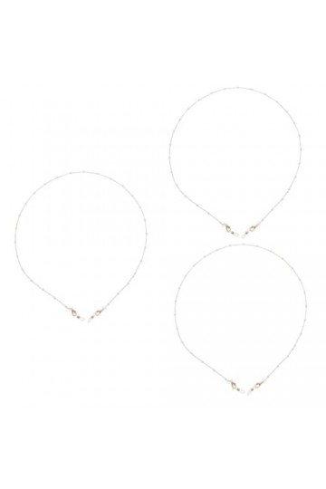 ABOOFAN 3 Pièces Chaîne DÉcouteurs Lanière DÉcouteur Chaîne DÉcouteurs Sans Fil Chaîne De Lunettes Anti-Perte Chaîne De Lu