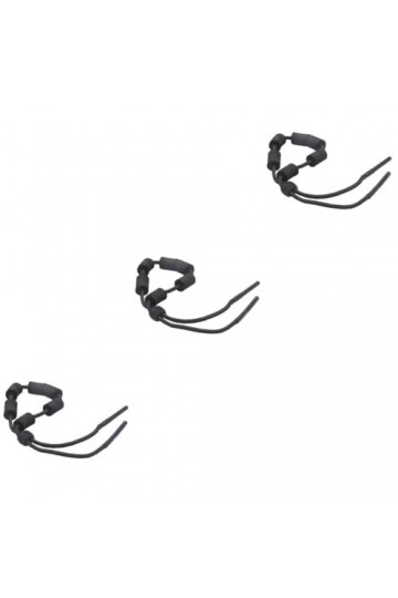 UKCOCO 3 Pièces Cordon De Lunettes Sangle De Lunettes Sangle De Lunettes De Soleil Extensible Support De Lunettes De Natation