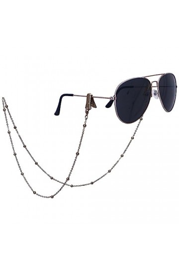 LEFEDA Lot de 3 sangles de lunettes antidérapantes pour lunettes de soleil - Cordon anti-perte - Chaîne de lunettes de soleil