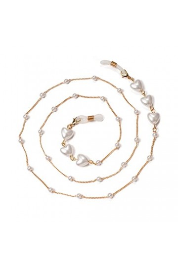 SAIBOL Chaîne de lunettes, Chaîne de lunettes de soleil, support de sangle de lunettes, chaîne de retenue de lunettes en form