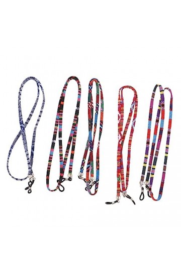 UKCOCO 10 Pièces Sling Lunettes Corde Sangle Faciale Lunettes De Soleil Titulaire Sangle Lunettes Chaîne Sangle Titulaire Lun