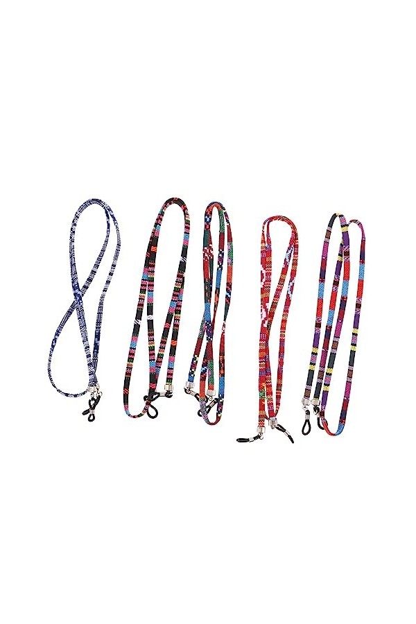 UKCOCO 10 Pièces Sling Lunettes Corde Sangle Faciale Lunettes De Soleil Titulaire Sangle Lunettes Chaîne Sangle Titulaire Lun