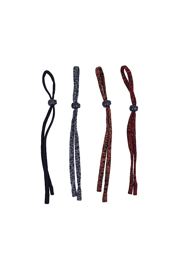 UKCOCO 4 Pièces Corde À Lunettes En Nylon Lunettes Réglables Accessoires DExercice Sangle De Lunettes De Soleil Cordes Suspe