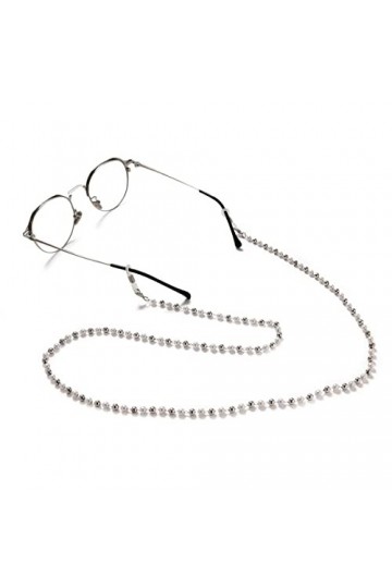 PUTOVA Remplacer le support de nez métallique, Chaîne de lunettes en perles, support de sangle de masque élégant, chaîne de r