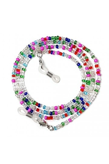 Chaîne De Lunettes 5Pcs Chaîne De Masque Couleur Chaîne De Perles Chaîne De Lunettes Chaîne De Masque, A
