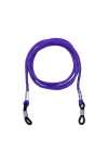 Chaîne De Lunettes Lunettes De Lecture En Nylon Coloré, 5 Pièces, Lanière De Lunettes, Chaîne De Lunettes En Corde, Violet