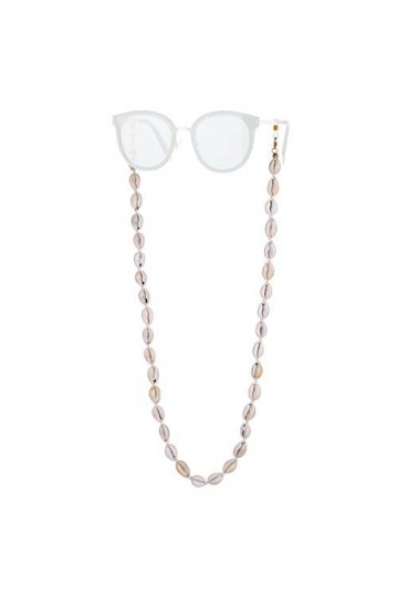 KELITCH Lunettes Chaînes Sangles Support Cordons Shell Charme Lunettes De Soleil Sangles Cordons Mode Sport Verre Lanières Re