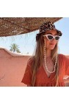KELITCH Lunettes Chaînes Sangles Support Cordons Shell Charme Lunettes De Soleil Sangles Cordons Mode Sport Verre Lanières Re