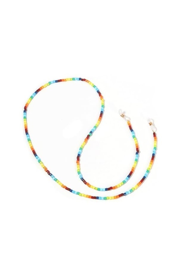 HczIon Chaîne Lunettes Lunettes Chaîne Collier Anti Drop Lunettes Cordon Métal Lunettes Accessoires,B