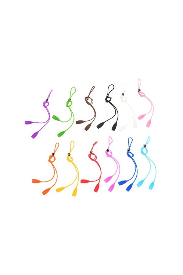 Hemobllo 24 Pcs Sangle De Cordon De Lunettes Sangle De Lunettes De Soleil Lanière De Lunettes Cordon De Retenue De Lunettes C
