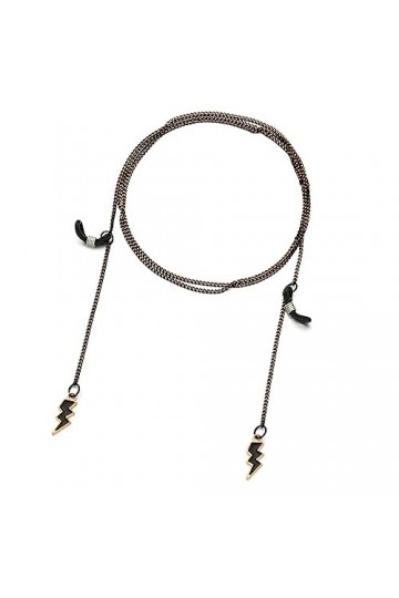 HczIon Chaîne Lunettes 2&nbsp;Pièces Suspension Chaîne Lunettes Chaîne Avec&nbsp;Pendentif Lunettes De Lecture Corde Porte Corde Avec C